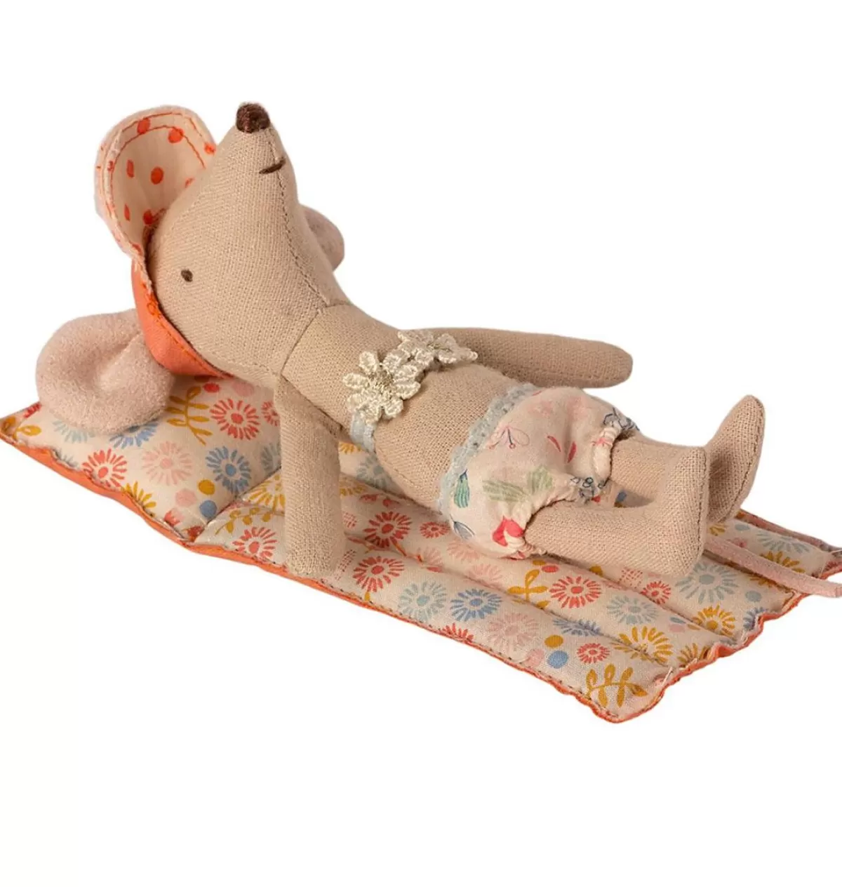 New Maileg Air Mattress With Floral Print For The Mice