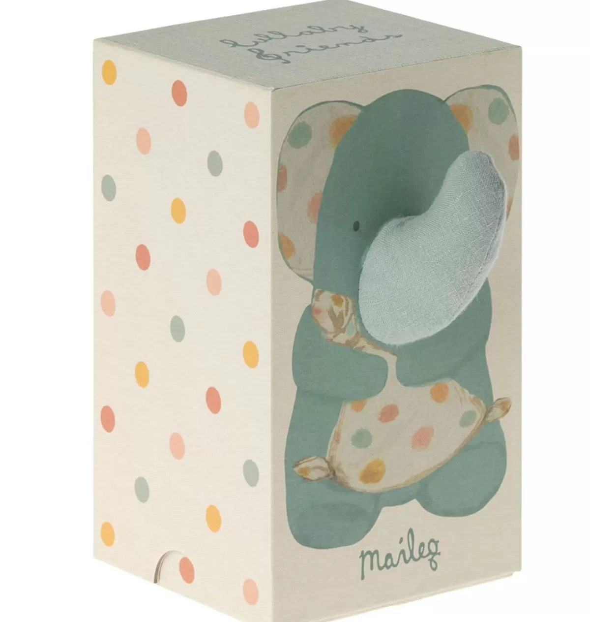 Flash Sale Maileg Lullaby Friends Elephant Music Box Stuffed Animal And Cuddle Cloth