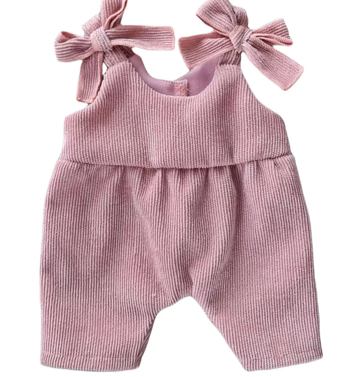 Flash Sale Mamamemo doll clothes & accessories Mamamemo Corduroy Overalls With A Floral Top For Gordi Dolls