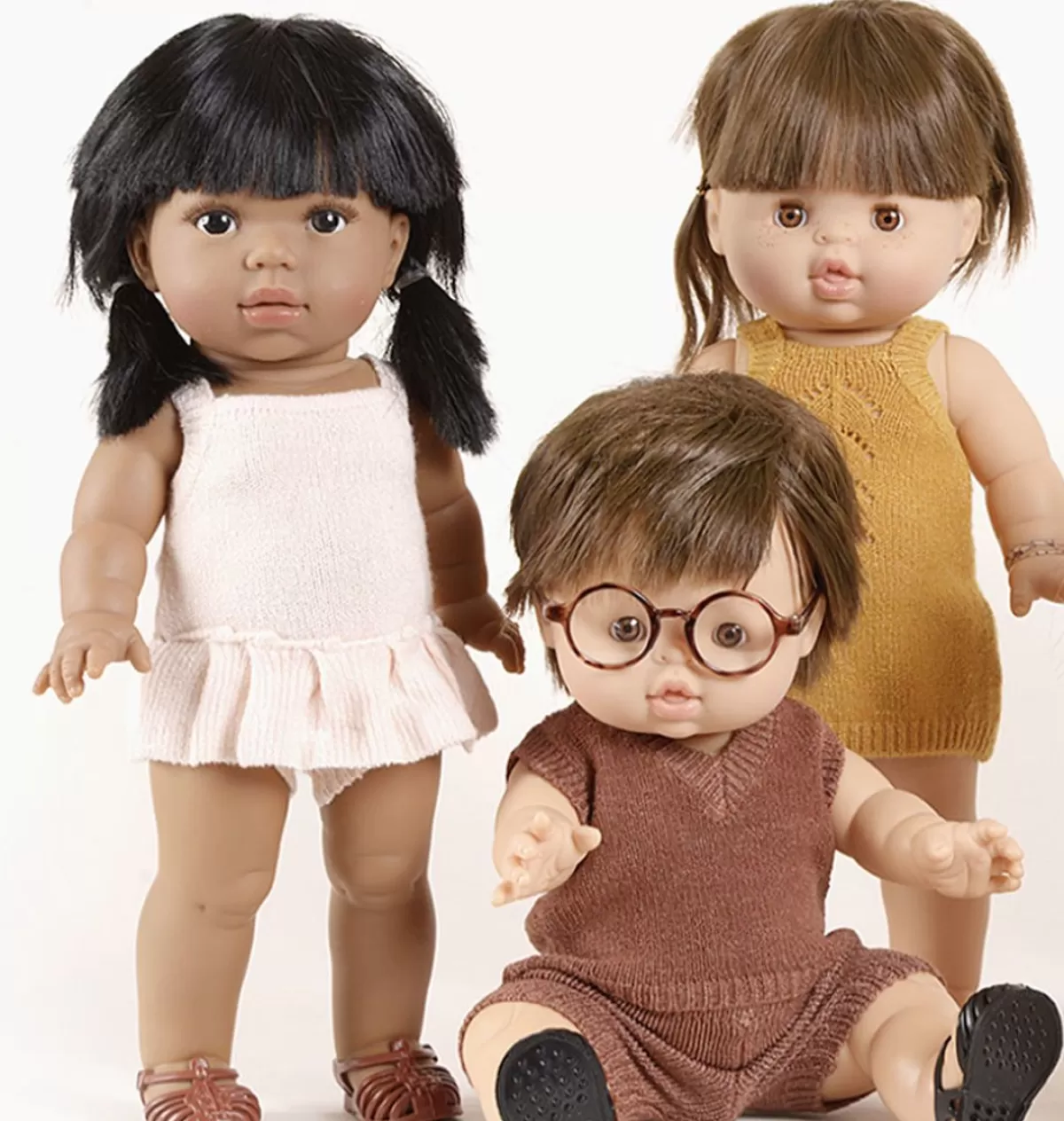 Clearance Minikane Barboteuse Orlando And Tricot Vert Sauge For Gordi Dolls