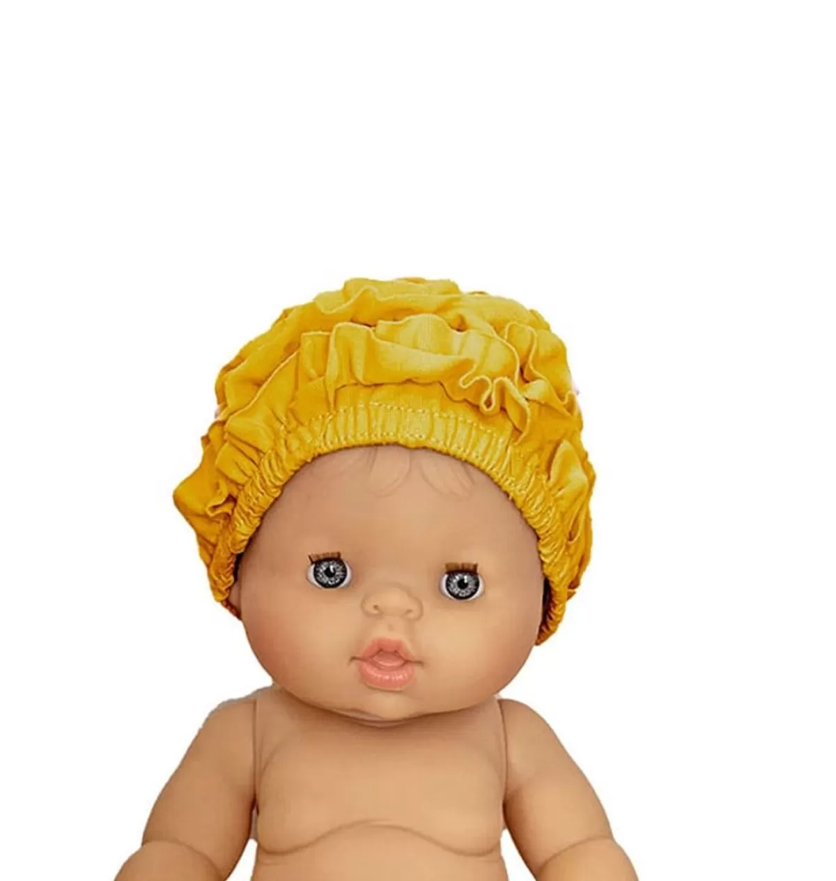 Shop Minikane Bathing Cap For Gordi Dolls / Color Moutarde