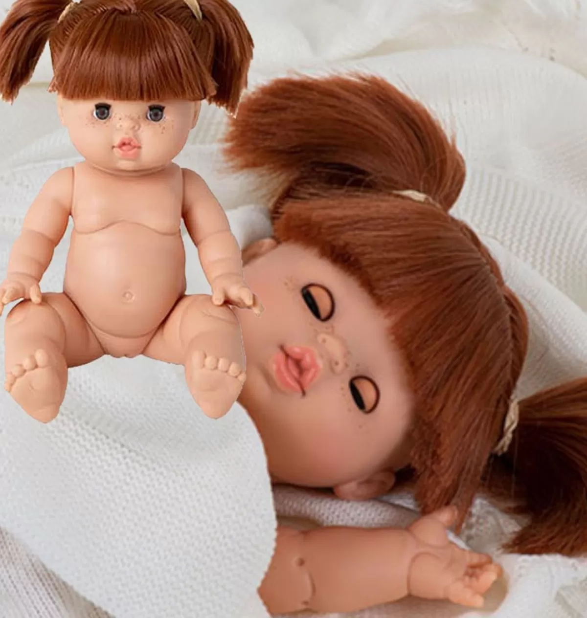Fashion Minikane Gordi Doll Gabrielle With Sleep Eyes / Brown Eyes